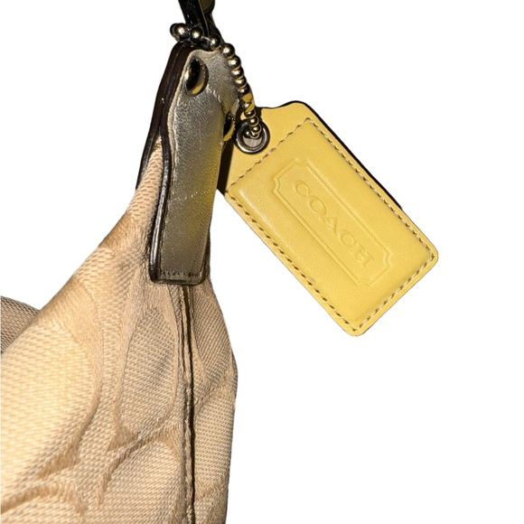 Coach Gallery Signature Hobo Multi Color Stripe F17428 Purse - Picture 4 of 7